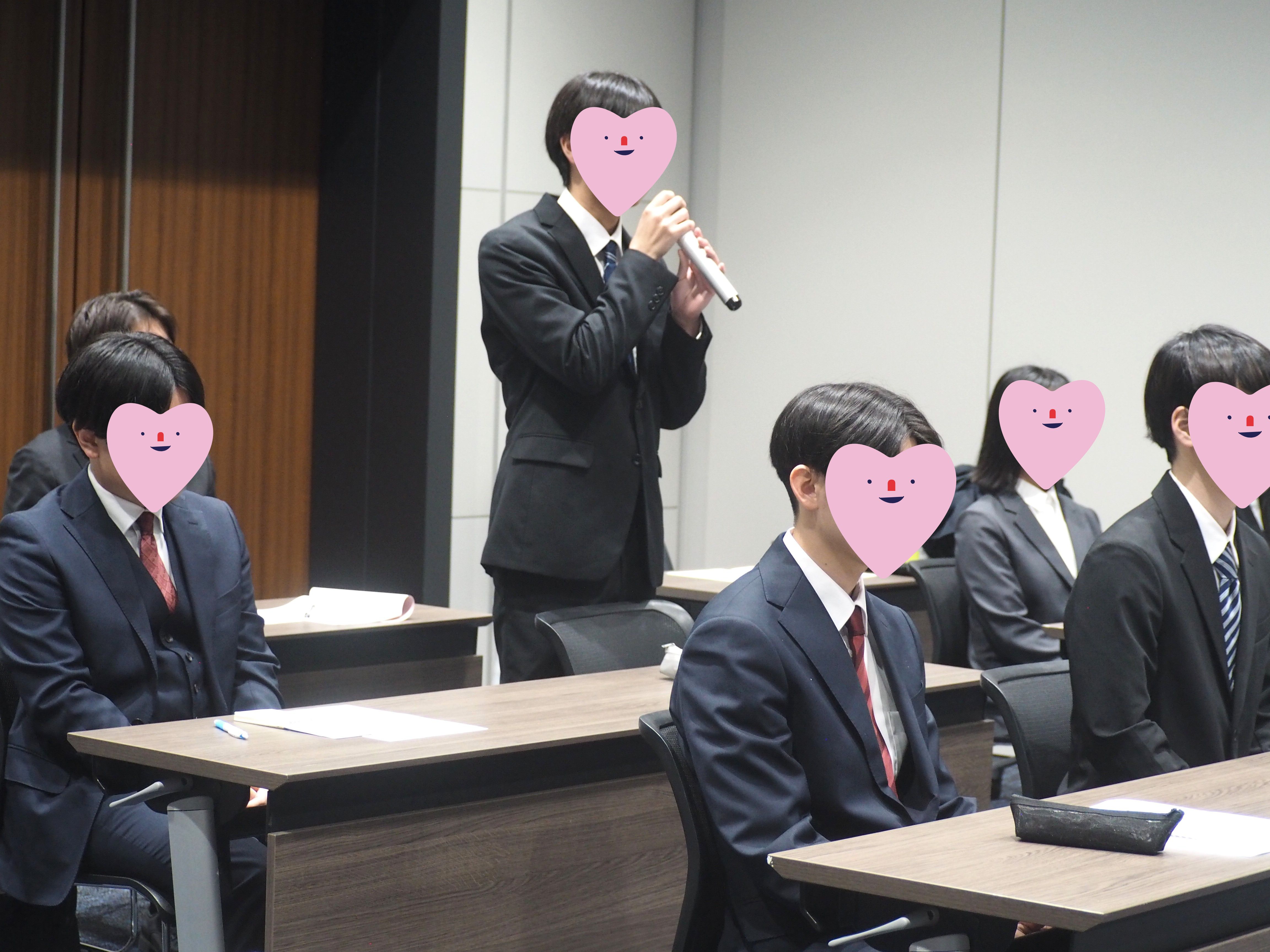 入社式の様子2