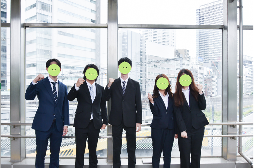 5名の別アングル